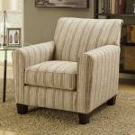 LIESL ACCENT CHAIR Stripe Pattern