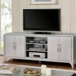 SADE 74" TV CONSOLE Silver