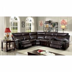 KARLEE II SECTIONAL Dark Brown