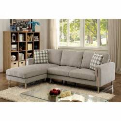 HERA SECTIONAL Pewter