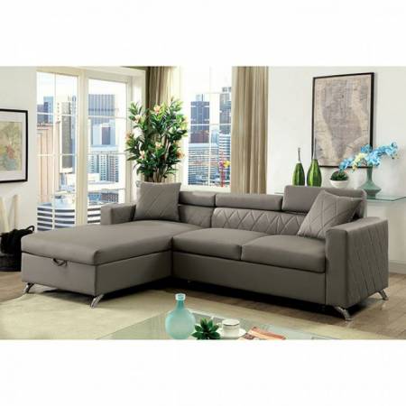 DAYNA SECTIONAL Gray