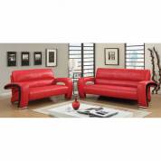 WEZEN 2PC SETS SOFA + 2 LOVE SEAT Red