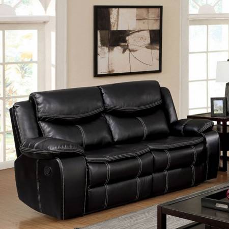 POLLUX LOVE SEAT Black