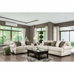 GILDA 2PC SETS SOFA + LOVE SEAT Beige