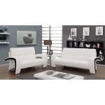 WEZEN 2PC SETS SOFA + LOVE SEAT White