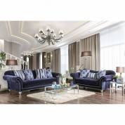SAFIYA 2PC SETS SOFA +LOVE SEAT Navy