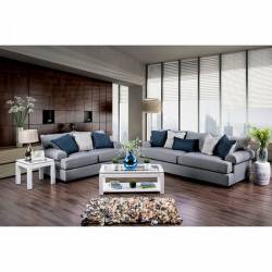 GILDA 2PC SETS SOFA + LOVE SEAT Gray