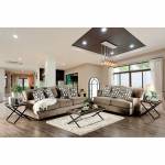 GLYNIS 2PC SETS SOFA +LOVE SEAT Tan