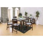 JOINVILLE II COUNTER HT. TABLE 7PC SETS Dark Walnut Finish