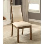 ONWAY SIDE CHAIR Oak Finish