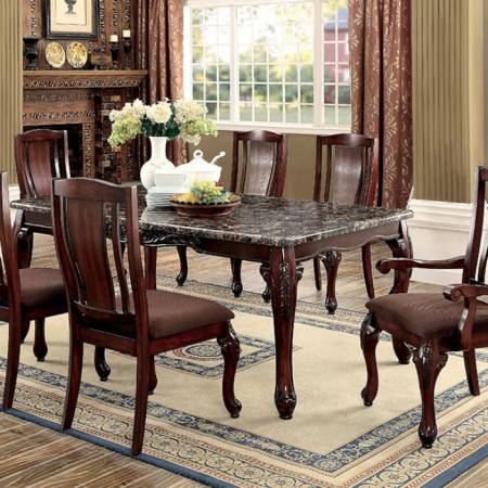 JOHANNESBURG I DINING TABLE Brown Cherry