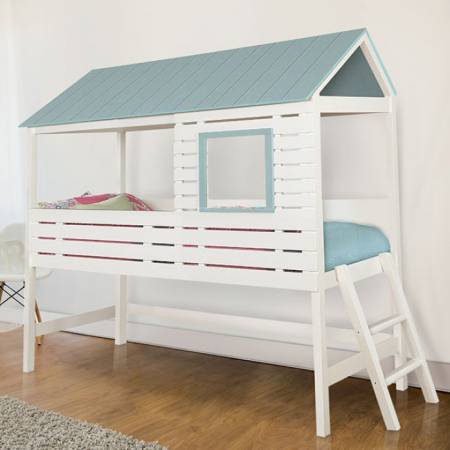 OMESTAD TWIN SIZE HOUSE BED