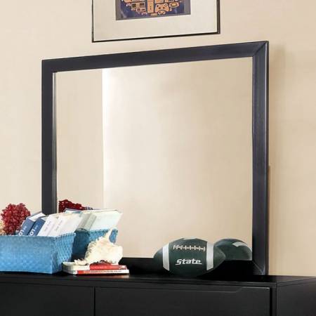 LENNART II RECTANGULAR MIRROR Black