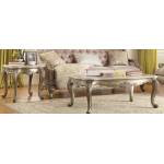 Fiorella Coffee Table Set - Silver/Gold