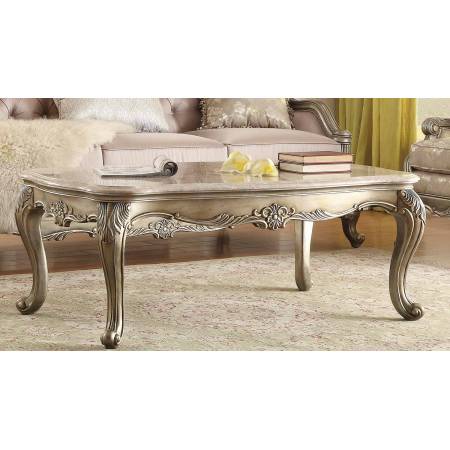 Fiorella Cocktail/Coffee Table - Silver/Gold