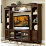 Lenore Entertaiment Center Set - Rich Cherry
