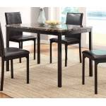 Tempe Counter Height Table - Black Metal