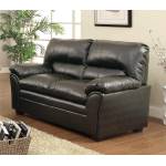 Talon Love Seat - Black