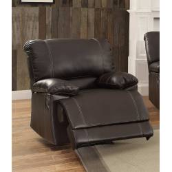 Cassville Reclining Chair - Dark Brown