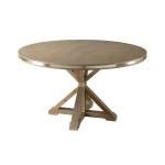 Beaugrand Round Dining Table - Brown