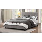 Chasin Upholstered Platform California King Bed - Grey
