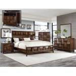 Porter Bedroom 4 Pc Set - Warm Walnut (QB+NS+DR+MR)