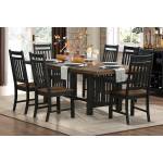 Homelegance Three Falls Dining Set 5PC - Black 5023-90*5