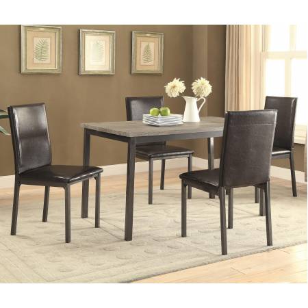 Garza 5 Piece Table & Chair Set