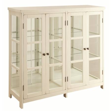 Accent Cabinets White Accent Display Cabinet
