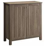 Accent Cabinets Weathered Gray Shoe Cabinet/Accent Cabinet