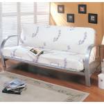 Futons Contemporary Metal Futon Frame and Mattress Set