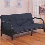 Futons Casual Metal Futon Frame and Mattress Set