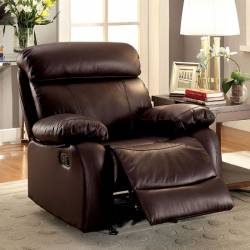 MYRTLE GLIDER RECLINER - Brown