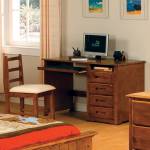 MONTANA I DESK - American Oak Finish