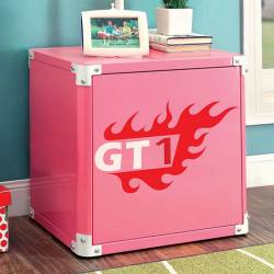 POWER RACER NIGHT STAND - Pink