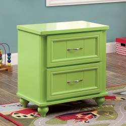 LACEY NIGHT STAND - Apple Green