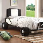 POWER RACER TWIN BED - Black