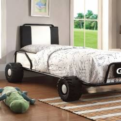 POWER RACER TWIN BED - Black