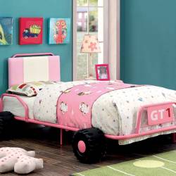 POWER RACER TWIN BED - Pink