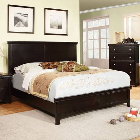 SPRUCE Cal.King Bed - Espresso