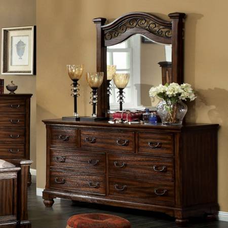 SYCAMORE DRESSER - Antique Dark Oak Finish