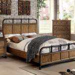 MCVILLE E.King Bed - Dark Oak