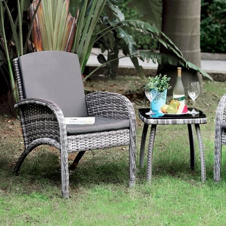 JUNO 3 PC. PATIO SEATING SET