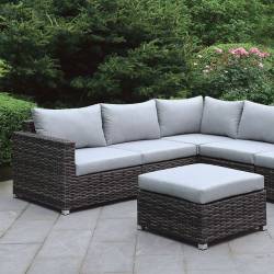 LAVANA PATIO SECTIONAL W/ OTTOMAN