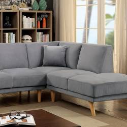 HAGEN SECTIONAL, GRAY 
