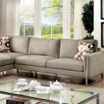 LAUREN I SECTIONAL Pewter Finish