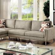 LAUREN I SECTIONAL Pewter Finish