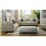 KRISTI SOFA 2PC SET BROWN FINISH