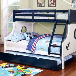 NAUTIA TWIN/FULL BUNK BED   