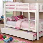 CAMERON FULL/FULL BUNK BED, WHITE 